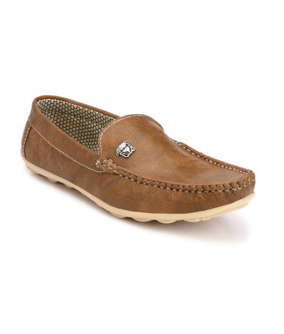 Men Tan Synthetic Loafer - Quality Hare