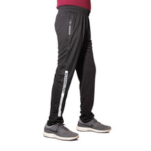 Load image into Gallery viewer, Men&#39;s Black Polyester Blend  Regular Track Pants - Quality Hare
