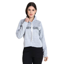 Load image into Gallery viewer, Grey Baby Girl Printed Sweat Shirt
