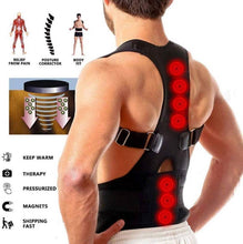 Load image into Gallery viewer, Real Doctor Posture Corrector, Shoulder Back Support Belt for Men and Women (Black) (All Sizes) (M) - Quality Hare
