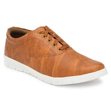 Load image into Gallery viewer, Tan Textured Casual Sneakers For Men&#39;s - Quality Hare
