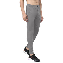 Load image into Gallery viewer, Elegant Grey Lycra Blend Solid Casual Track Pants For Men - Quality Hare
