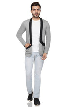 Load image into Gallery viewer, Stylish Full Sleeve Grey Shrug For Men
