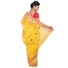 Load image into Gallery viewer, Raj Sarees Saree (Yellow Orange Free Size)
