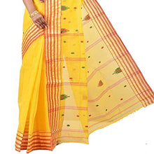 Load image into Gallery viewer, Raj Sarees Saree (Yellow Orange Free Size)
